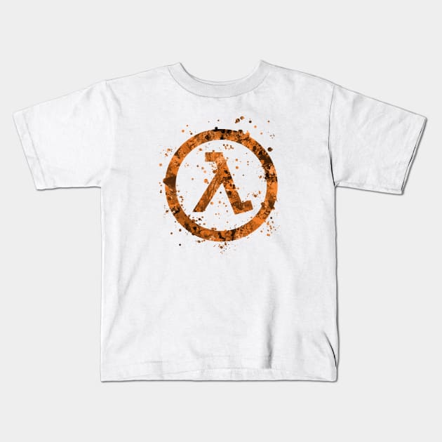 Half Life (Colored) Kids T-Shirt by JonathonSummers